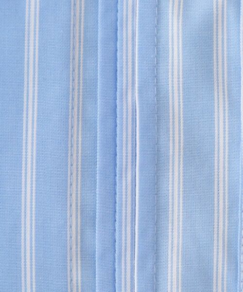 index / インデックス ロング・マキシ丈ワンピース | ベルト付きタックシャツワンピース【洗濯機OK・イージーアイロン】 | 詳細21