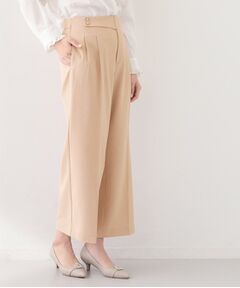 index / インデックス パンツ | セットアップ対応 2タックワイドパンツ【洗濯機OK・接触冷感・吸水速乾・防シワ・ストレッチ】