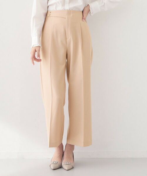 index / インデックス パンツ | セットアップ対応 2タックワイドパンツ【洗濯機OK・接触冷感・吸水速乾・防シワ・ストレッチ】 | 詳細22