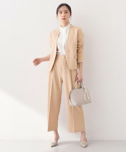 index / インデックス パンツ | セットアップ対応 2タックワイドパンツ【洗濯機OK・接触冷感・吸水速乾・防シワ・ストレッチ】 | 詳細26