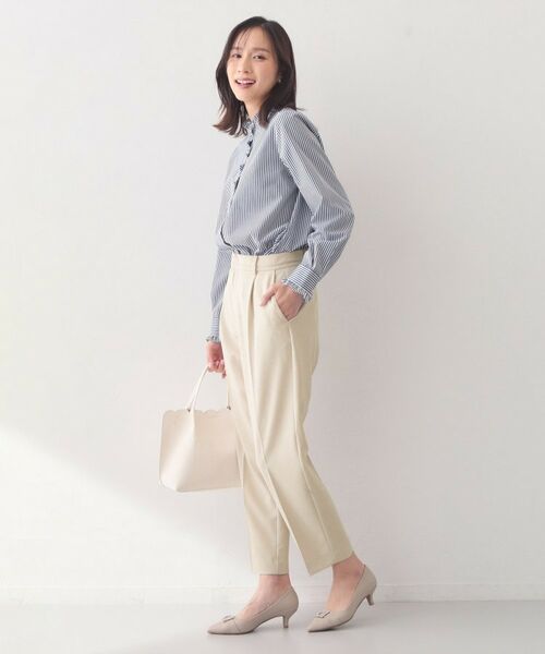 index / インデックス パンツ | セットアップ対応 テーパードパンツ【洗濯機OK・接触冷感・吸水速乾・防シワ・ストレッチ】 | 詳細11