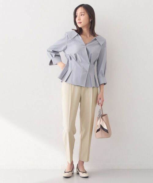 index / インデックス パンツ | セットアップ対応 テーパードパンツ【洗濯機OK・接触冷感・吸水速乾・防シワ・ストレッチ】 | 詳細12