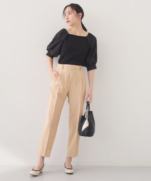 index / インデックス パンツ | セットアップ対応 テーパードパンツ【洗濯機OK・接触冷感・吸水速乾・防シワ・ストレッチ】 | 詳細17