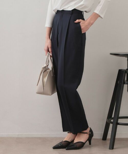 index / インデックス パンツ | セットアップ対応 テーパードパンツ【洗濯機OK・接触冷感・吸水速乾・防シワ・ストレッチ】 | 詳細22