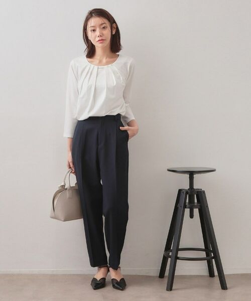 index / インデックス パンツ | セットアップ対応 テーパードパンツ【洗濯機OK・接触冷感・吸水速乾・防シワ・ストレッチ】 | 詳細25