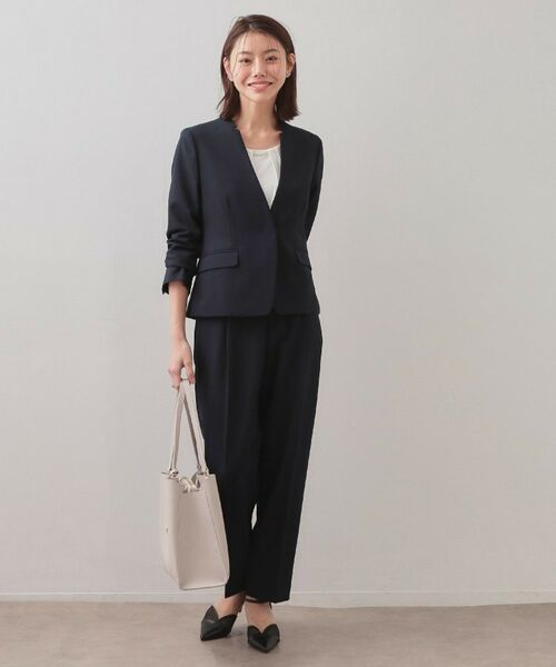 index / インデックス パンツ | セットアップ対応 テーパードパンツ【洗濯機OK・接触冷感・吸水速乾・防シワ・ストレッチ】 | 詳細26