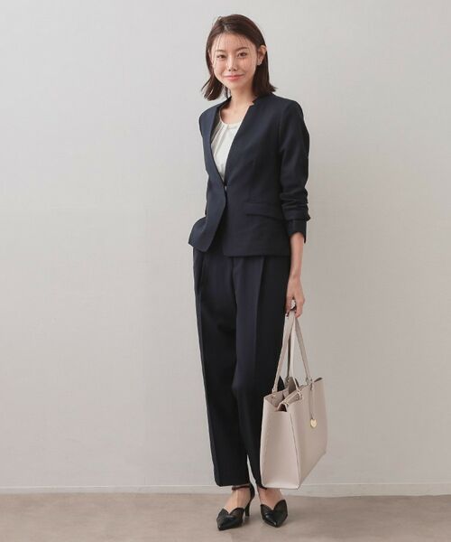 index / インデックス パンツ | セットアップ対応 テーパードパンツ【洗濯機OK・接触冷感・吸水速乾・防シワ・ストレッチ】 | 詳細27