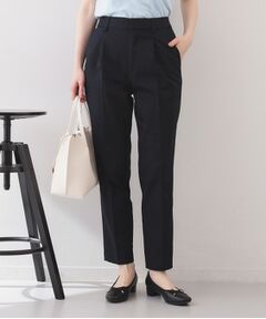 index / インデックス パンツ | ストレッチテーパードパンツ【洗濯機OK・吸水速乾・接触冷感・透け防止】