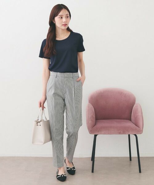 index / インデックス パンツ | ストレッチテーパードパンツ【洗濯機OK・吸水速乾・接触冷感・透け防止】 | 詳細18