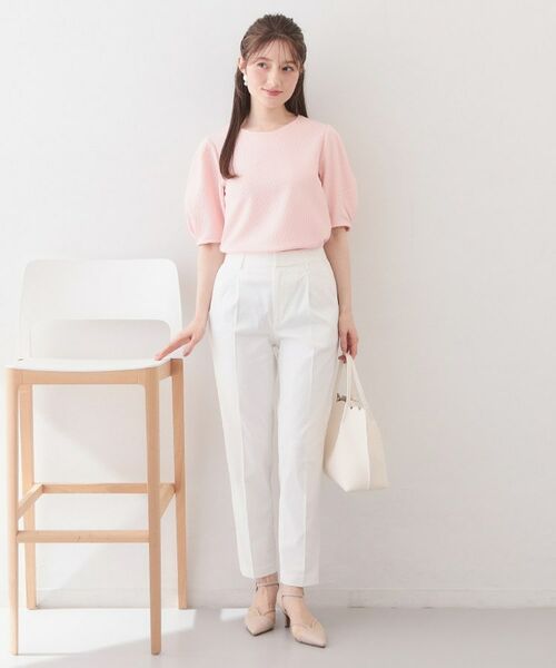 index / インデックス パンツ | ストレッチテーパードパンツ【洗濯機OK・吸水速乾・接触冷感・透け防止】 | 詳細2