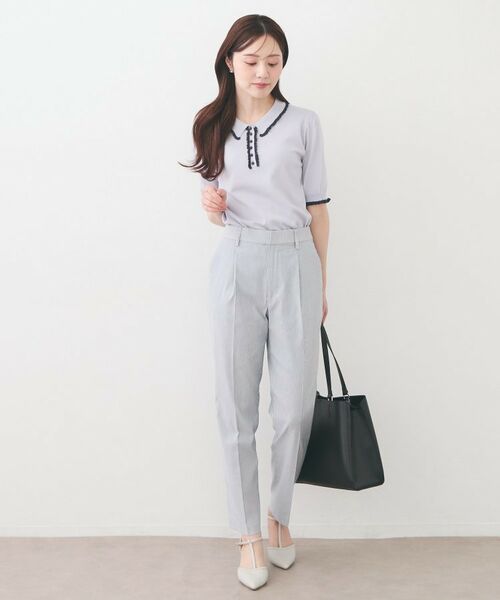 index / インデックス パンツ | ストレッチテーパードパンツ【洗濯機OK・吸水速乾・接触冷感・透け防止】 | 詳細22