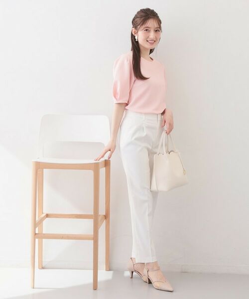 index / インデックス パンツ | ストレッチテーパードパンツ【洗濯機OK・吸水速乾・接触冷感・透け防止】 | 詳細3