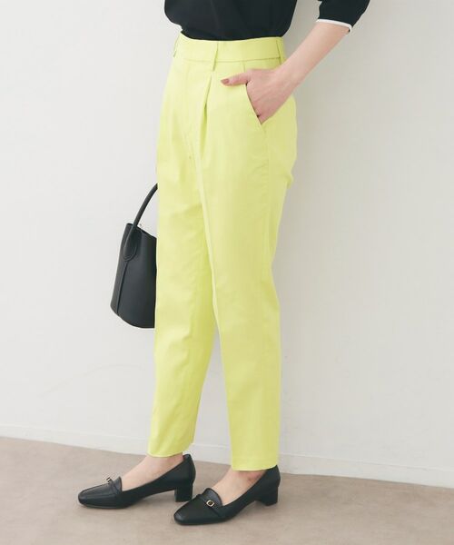 index / インデックス パンツ | ストレッチテーパードパンツ【洗濯機OK・吸水速乾・接触冷感・透け防止】 | 詳細5