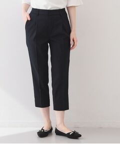 index / インデックス ショート・ハーフ・半端丈パンツ | コンパクトストレッチカプリパンツ【洗濯機OK／吸水速乾／接触冷感／透け防止】