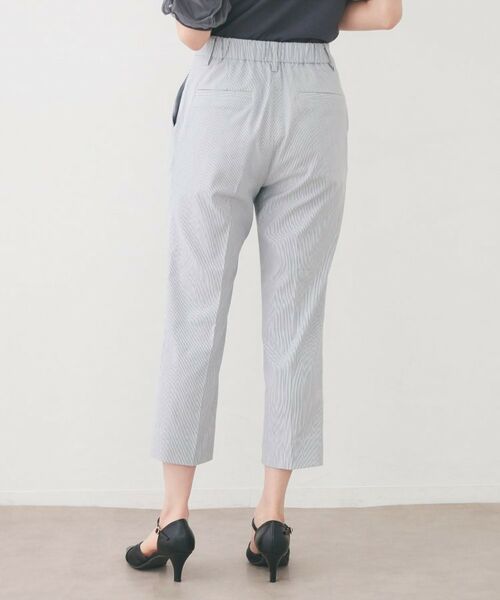 index / インデックス ショート・ハーフ・半端丈パンツ | コンパクトストレッチカプリパンツ【洗濯機OK/吸水速乾/接触冷感/透け防止】 | 詳細13