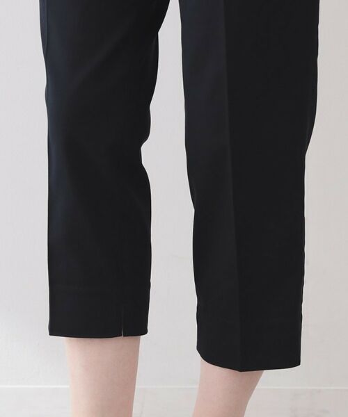 index / インデックス ショート・ハーフ・半端丈パンツ | コンパクトストレッチカプリパンツ【洗濯機OK/吸水速乾/接触冷感/透け防止】 | 詳細23
