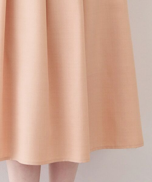 index / インデックス スカート | 麻調ツイルラップ風プリーツスカート【洗濯機OK/イージーアイロン/防シワ】 | 詳細19