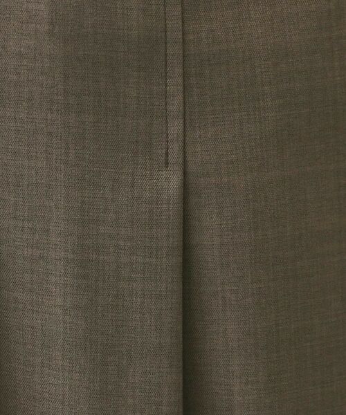 index / インデックス スカート | 麻調ツイルラップ風プリーツスカート【洗濯機OK/イージーアイロン/防シワ】 | 詳細4