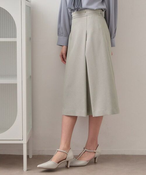 index / インデックス スカート | セットアップ対応 アシメタックAラインスカート【洗濯機OK・防シワ】 | 詳細1