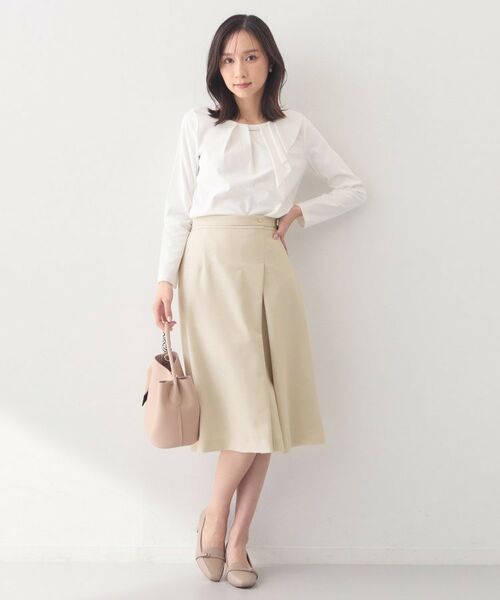 index / インデックス スカート | セットアップ対応 アシメタックAラインスカート【洗濯機OK・防シワ】 | 詳細10