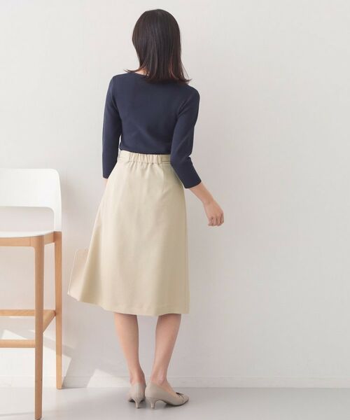 index / インデックス スカート | セットアップ対応 アシメタックAラインスカート【洗濯機OK・防シワ】 | 詳細13