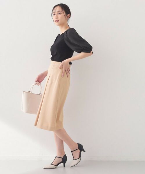 index / インデックス スカート | セットアップ対応 アシメタックAラインスカート【洗濯機OK・防シワ】 | 詳細20