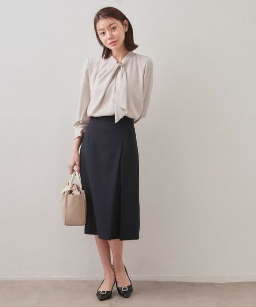 index / インデックス スカート | セットアップ対応 アシメタックAラインスカート【洗濯機OK・防シワ】 | 詳細23