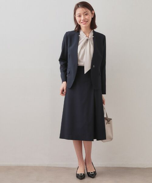 index / インデックス スカート | セットアップ対応 アシメタックAラインスカート【洗濯機OK・防シワ】 | 詳細26