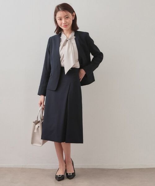 index / インデックス スカート | セットアップ対応 アシメタックAラインスカート【洗濯機OK・防シワ】 | 詳細27