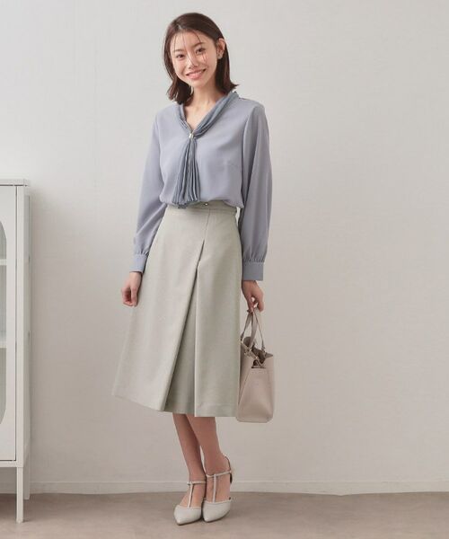 index / インデックス スカート | セットアップ対応 アシメタックAラインスカート【洗濯機OK・防シワ】 | 詳細3