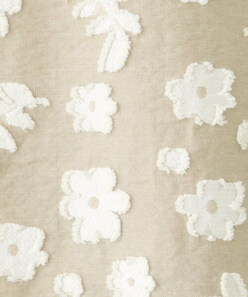 index / インデックス スカート | 麻調花柄ジャカードフレアスカート【ハンドウォッシャブル】 | 詳細22