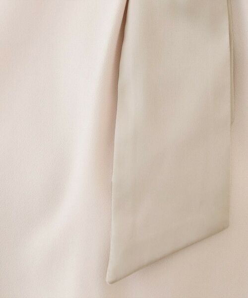 index / インデックス シャツ・ブラウス | サテンアシメボウブラウス【洗濯機OK／イージーアイロン】 | 詳細4