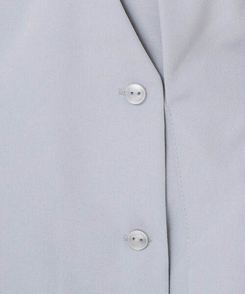index / インデックス シャツ・ブラウス | 変形カシュクールタックシャツ【洗濯機OK／ストレッチ】 | 詳細14