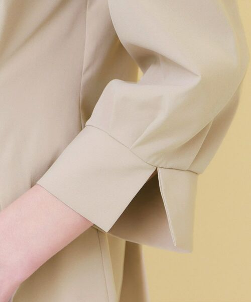 index / インデックス シャツ・ブラウス | 変形カシュクールタックシャツ【洗濯機OK／ストレッチ】 | 詳細28