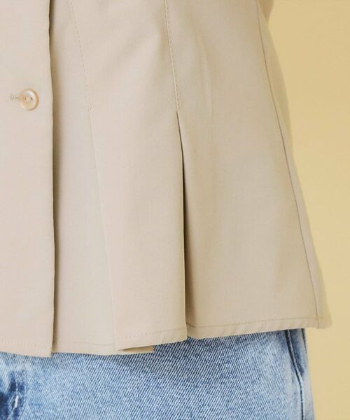 index / インデックス シャツ・ブラウス | 変形カシュクールタックシャツ【洗濯機OK／ストレッチ】 | 詳細29
