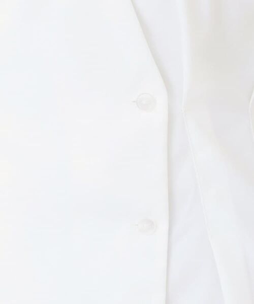 index / インデックス シャツ・ブラウス | 変形カシュクールタックシャツ【洗濯機OK／ストレッチ】 | 詳細7