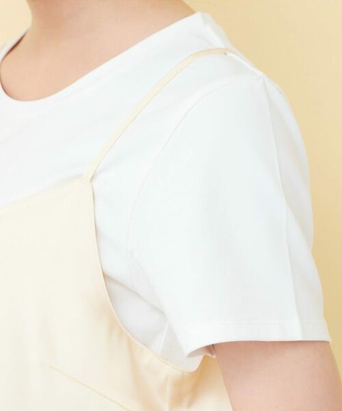 index / インデックス キャミソール・チューブトップ | サテンレースキャミソール【洗濯機OK】 | 詳細14