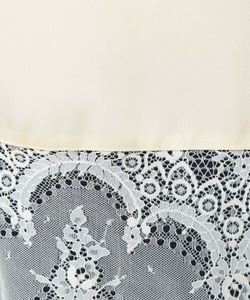 index / インデックス キャミソール・チューブトップ | サテンレースキャミソール【洗濯機OK】 | 詳細4