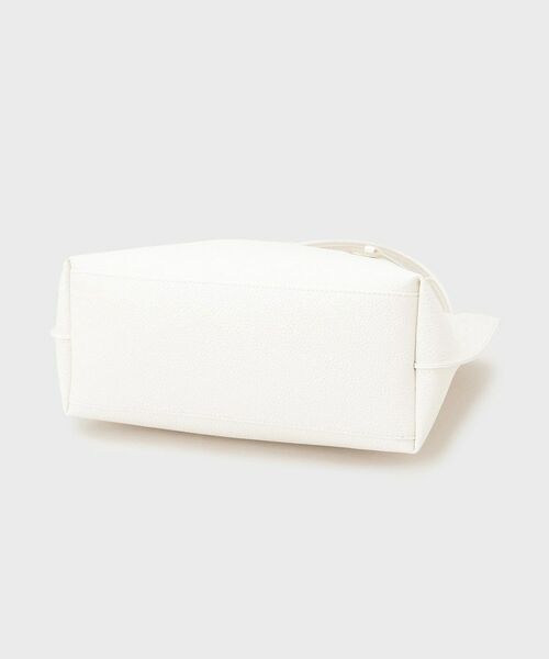 index / インデックス トートバッグ | 【2WAY】軽量合皮スカラップデザインミドルトートバッグ | 詳細12