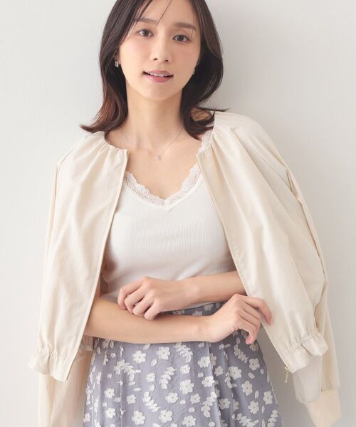 index / インデックス キャミソール・チューブトップ | 前後2way丸胴レースタンクラメアソート【洗濯機OK】 | 詳細1