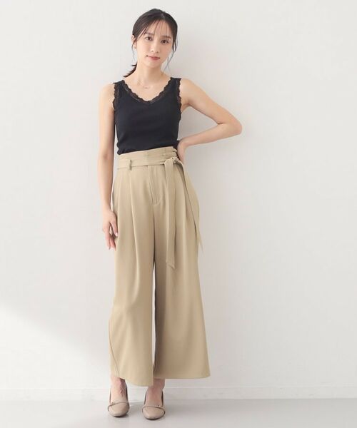 index / インデックス キャミソール・チューブトップ | 前後2way丸胴レースタンクラメアソート【洗濯機OK】 | 詳細11