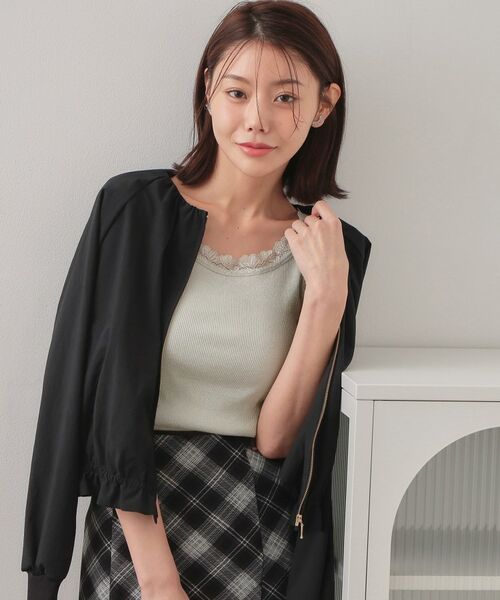 index / インデックス キャミソール・チューブトップ | 前後2way丸胴レースタンクラメアソート【洗濯機OK】 | 詳細18