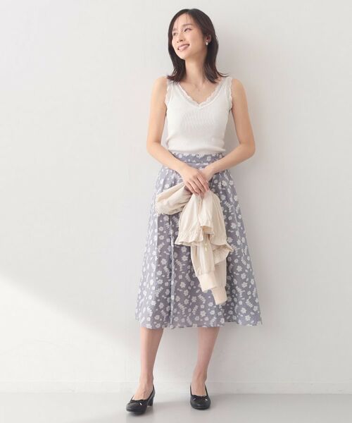 index / インデックス キャミソール・チューブトップ | 前後2way丸胴レースタンクラメアソート【洗濯機OK】 | 詳細2