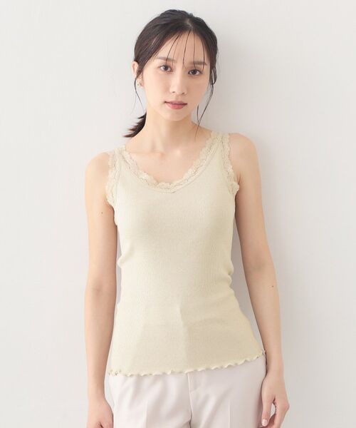 index / インデックス キャミソール・チューブトップ | 前後2way丸胴レースタンクラメアソート【洗濯機OK】 | 詳細29