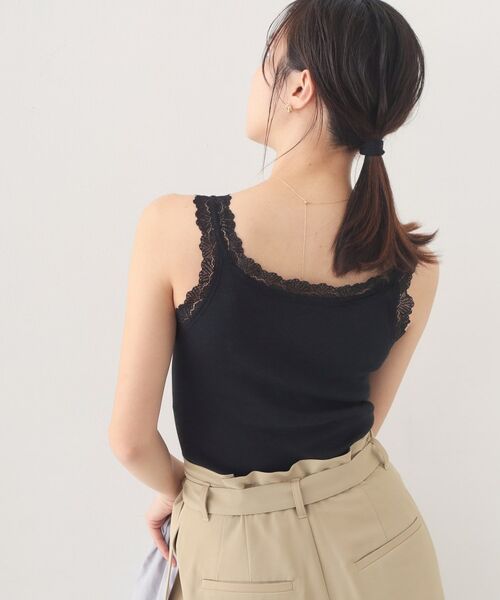 index / インデックス キャミソール・チューブトップ | 前後2way丸胴レースタンクラメアソート【洗濯機OK】 | 詳細8