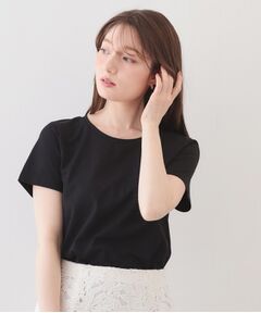 index / インデックス Tシャツ | 薄手なのに透けにくい！ベーシックTシャツ【洗濯機OK・接触冷感・吸水速乾・透け防止・UVケア】