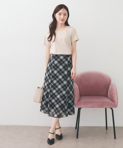 index / インデックス Tシャツ | 薄手なのに透けにくい!ベーシックTシャツ【洗濯機OK・接触冷感・吸水速乾・透け防止・UVケア】 | 詳細10