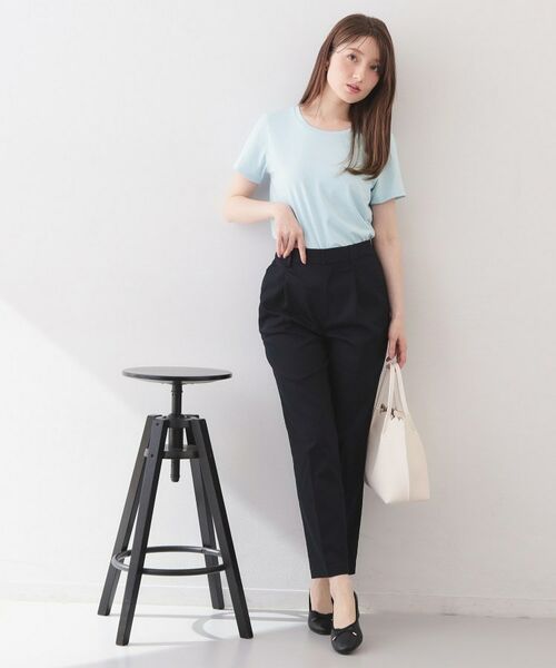 index / インデックス Tシャツ | 薄手なのに透けにくい!ベーシックTシャツ【洗濯機OK・接触冷感・吸水速乾・透け防止・UVケア】 | 詳細19