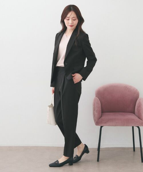 index / インデックス テーラードジャケット | ストレッチテーラードジャケット/セットアップ対応可【洗濯機OK/接触冷感/吸水速乾/イージーアイロン】《XS～3L》 | 詳細10