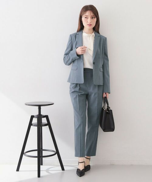 index / インデックス テーラードジャケット | ストレッチテーラードジャケット/セットアップ対応可【洗濯機OK/接触冷感/吸水速乾/イージーアイロン】《XS～3L》 | 詳細2